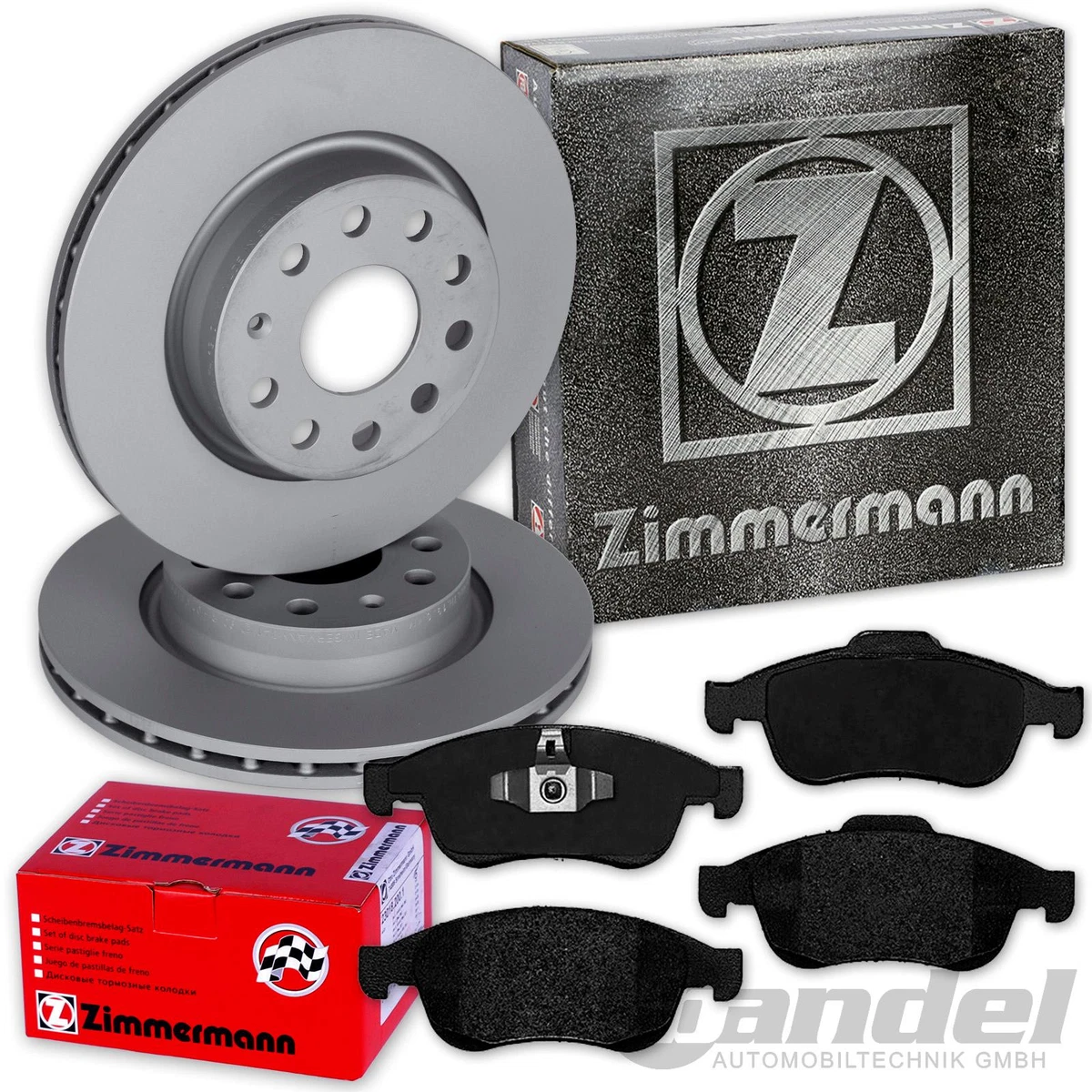 Гальмівні колодки та диски Zimmermann для MAZDA 626 IV (GE) — Надійність і безпека