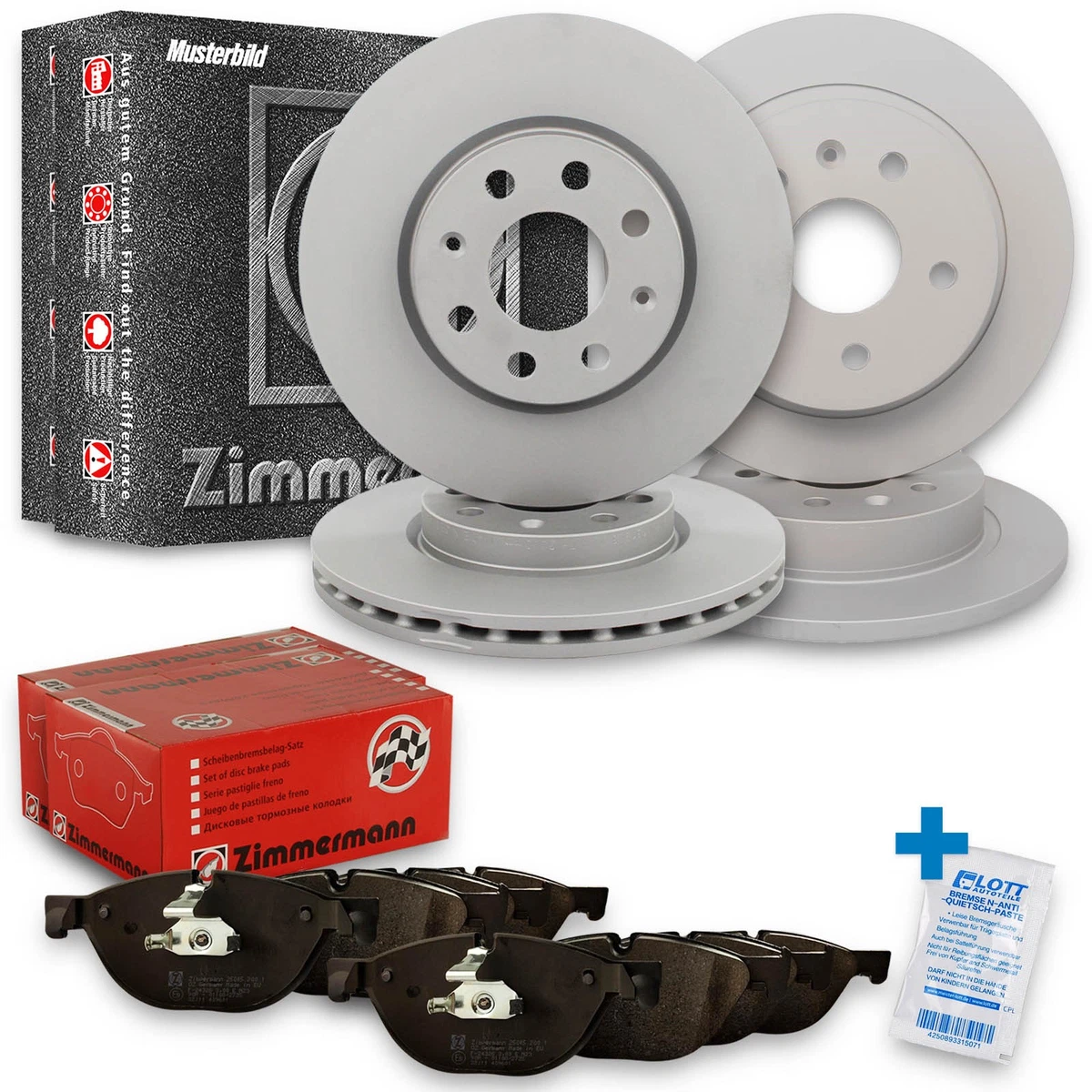 Якісні гальмівні комплекті Zimmermann для Renault Master II C