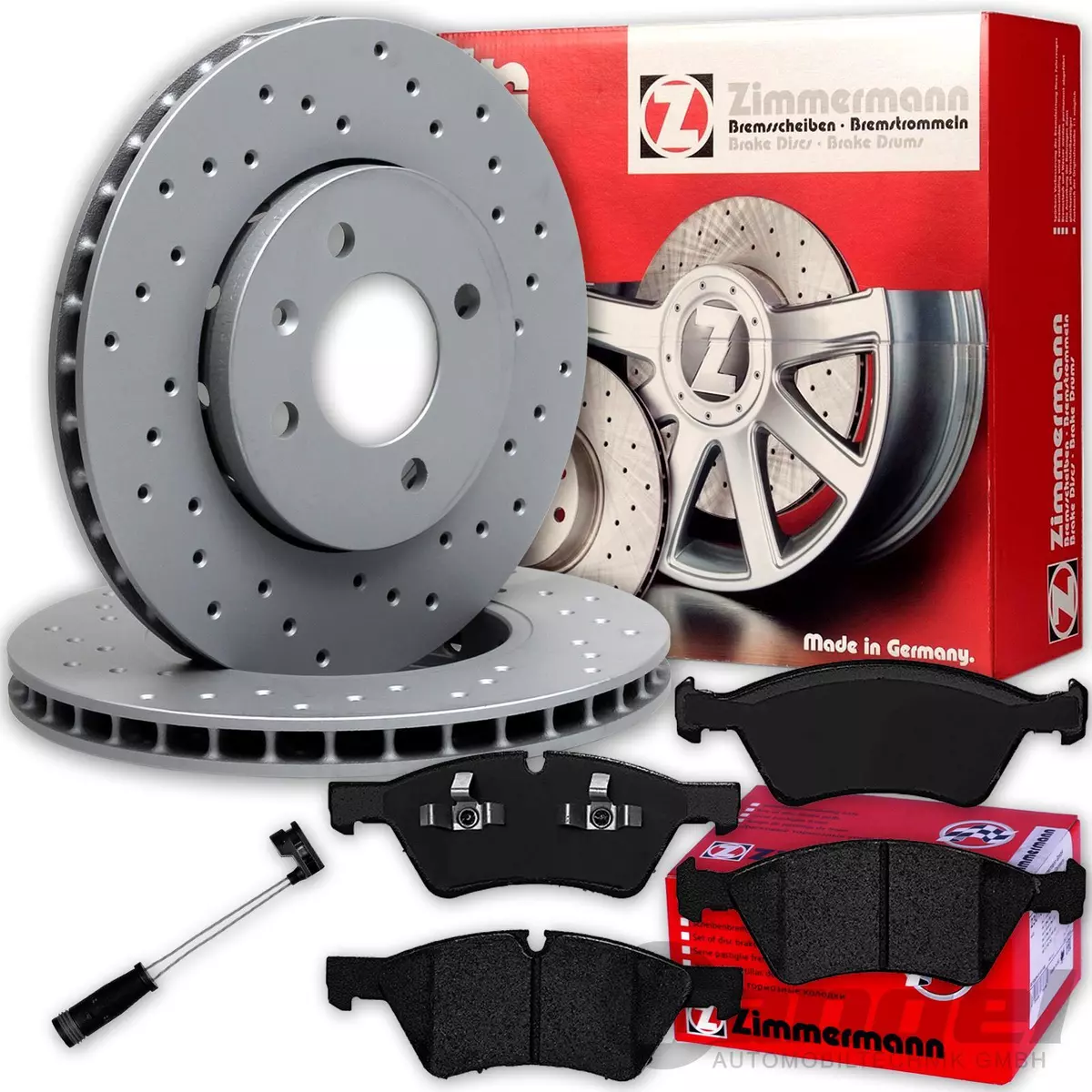 Гальмівні диски і колодки Zimmermann для Nissan Qashqai II SUV